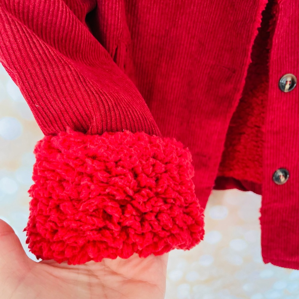 Red Teddy Jacket - Picture 4 of 8